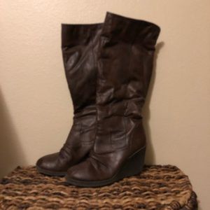 Wedge Winter Boots